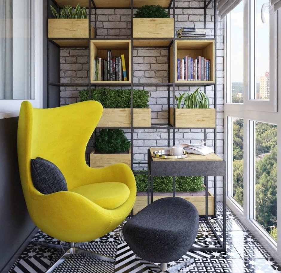 Дизайнерское кресло на балкон