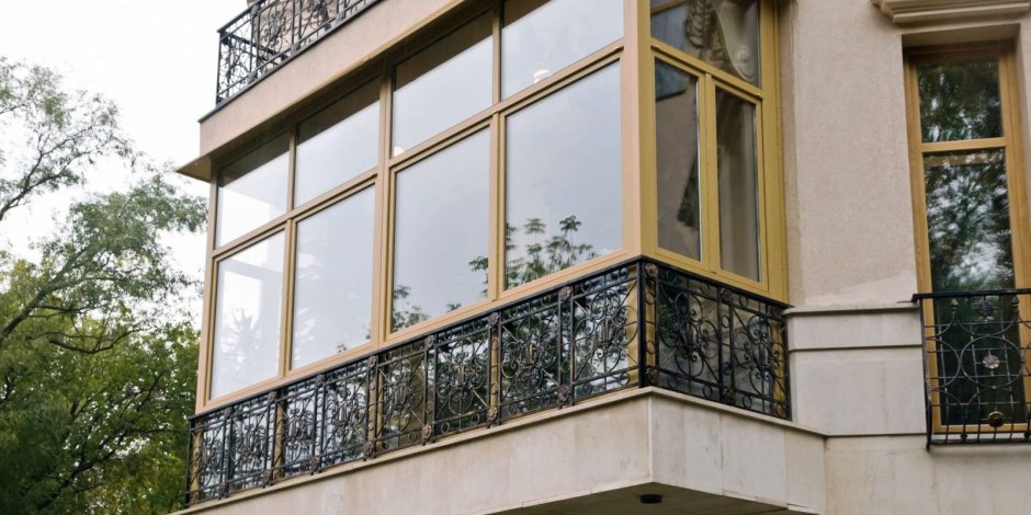 Французский балкон в сталинке