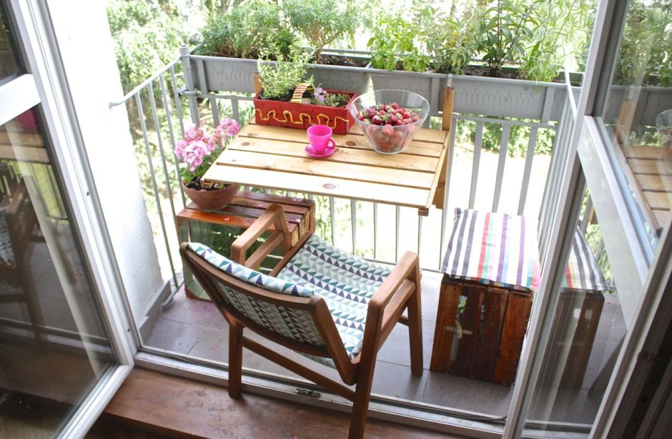 Откидной столик на балкон