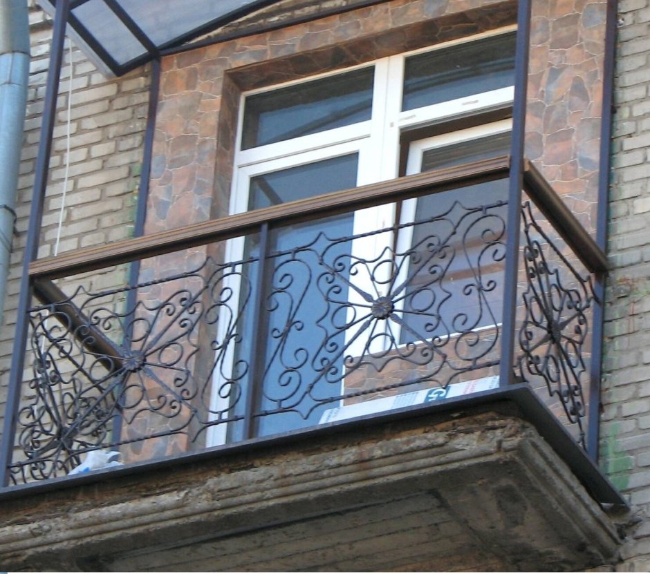 Открытый балкон