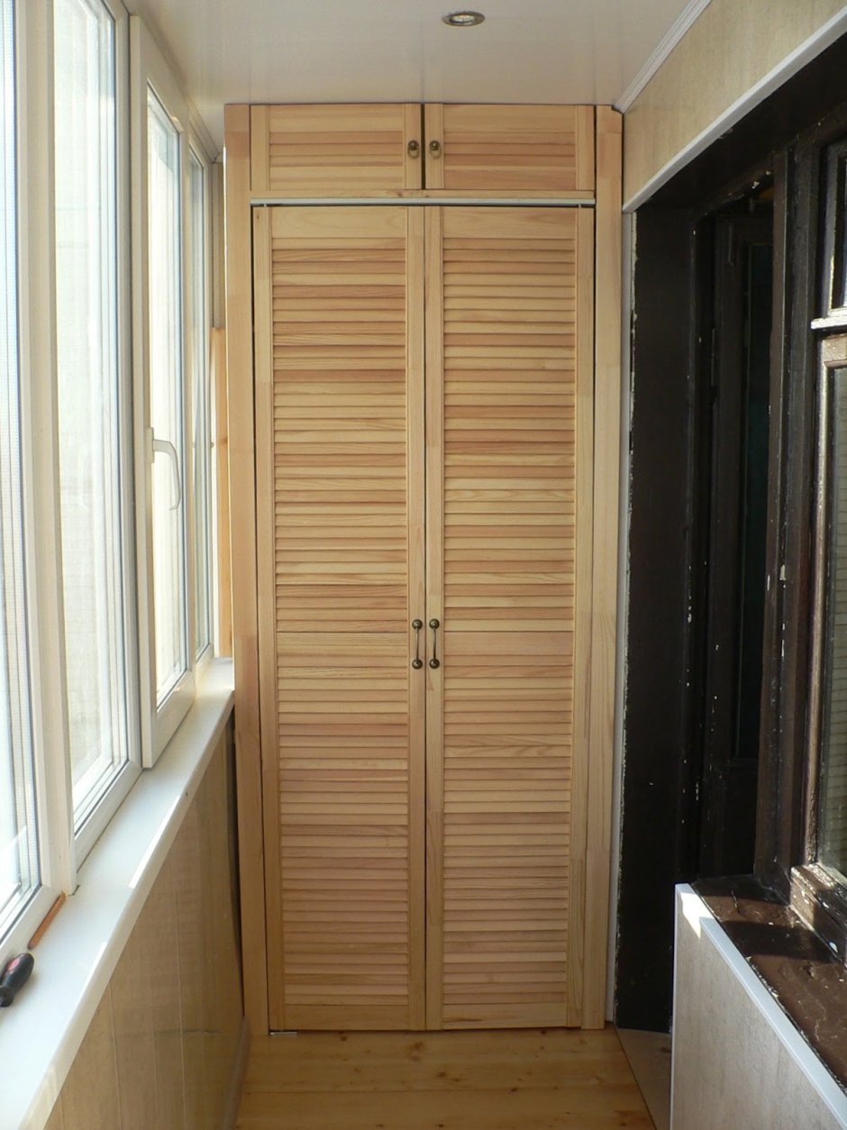 Дверцы для шкафа на балконе