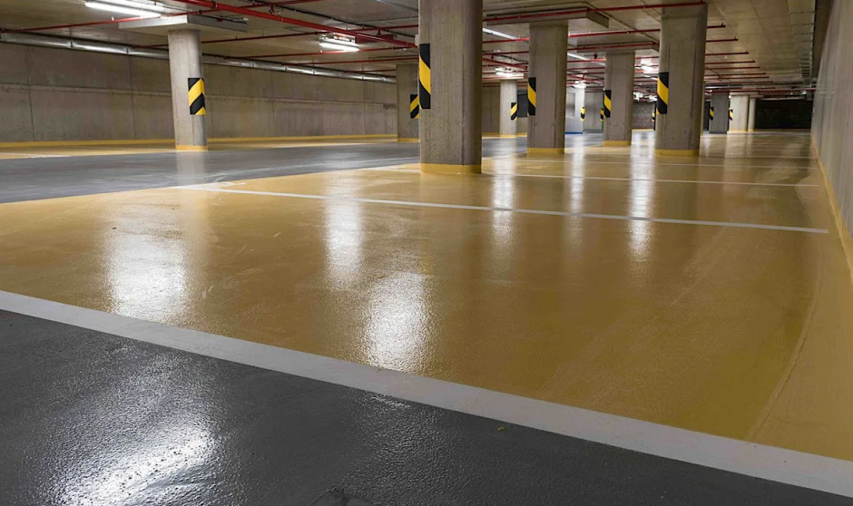 Шлифованный бетонный пол