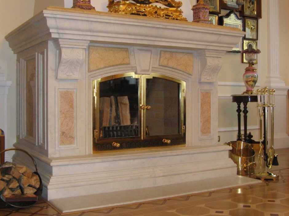 Камин из кварцевого стекла