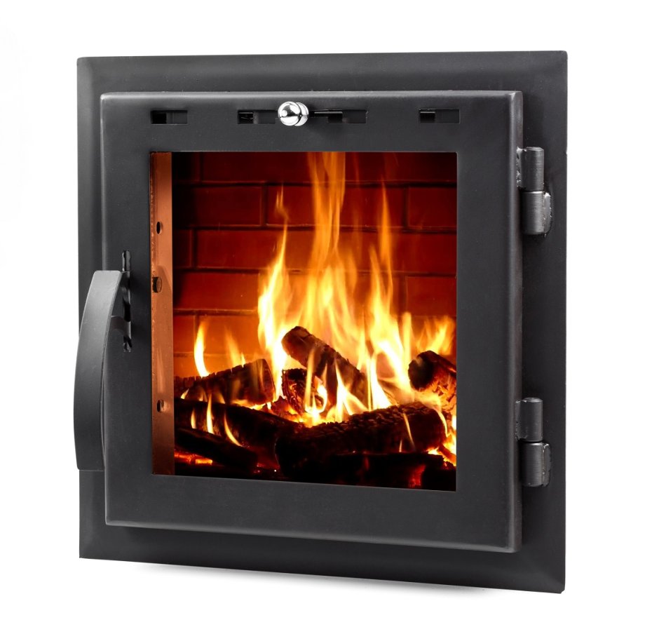 Створка для печи со стеклом Харвиа