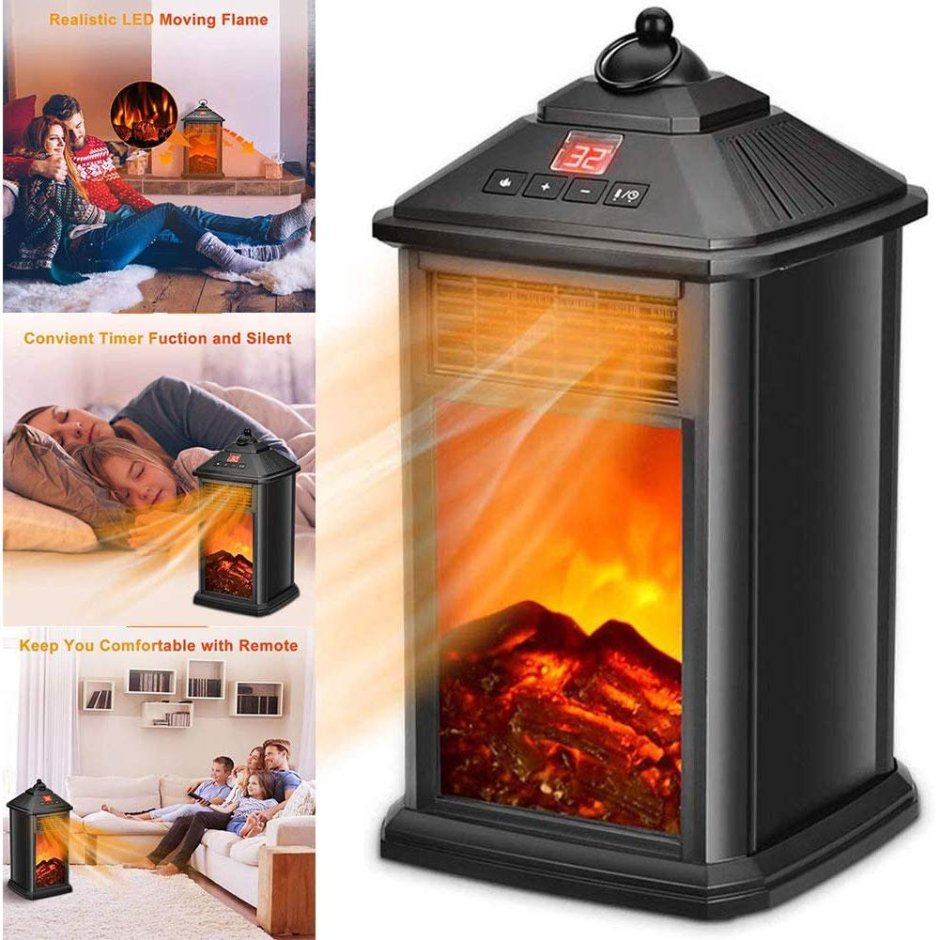 Portable Electric Fireplace камин