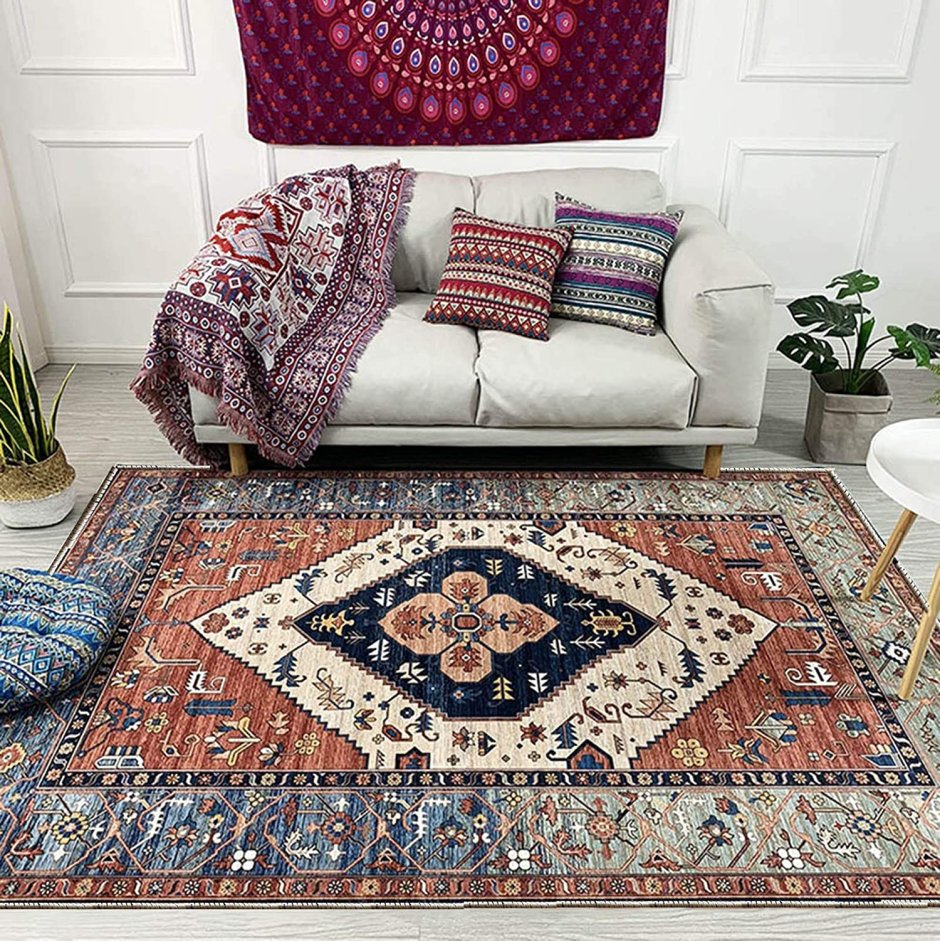 Марокканские напольные подушки килим