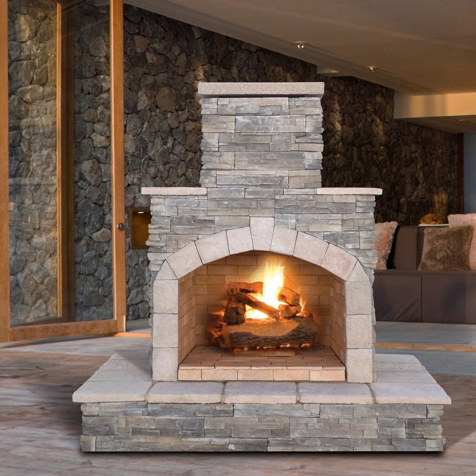 Камин уличный Fireplace 100x55x115 см