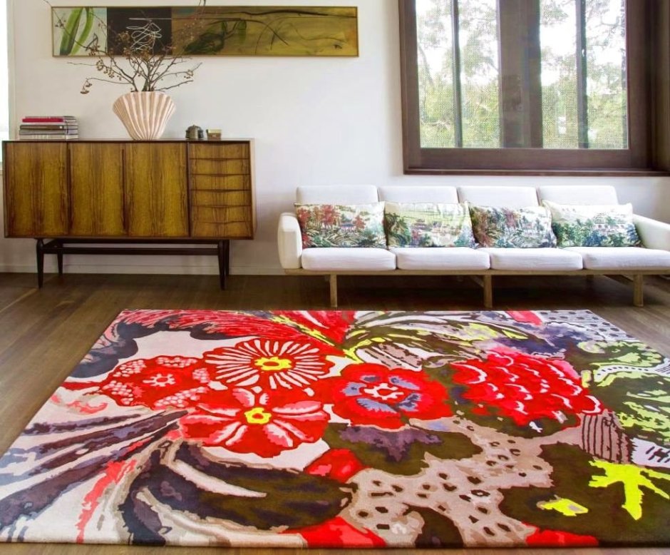 Ковер в интерьере