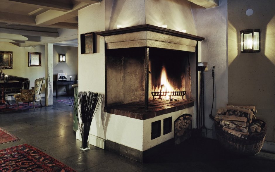 Дровяная печь-камин Fireplace hordo