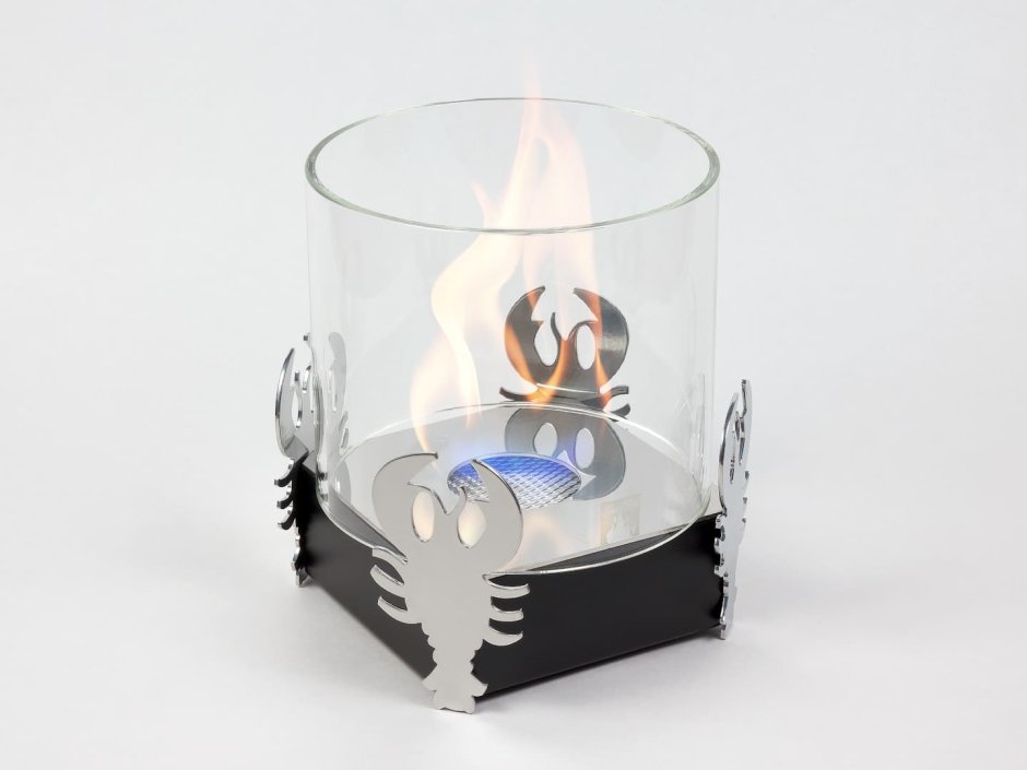 Настольный электрический мини-камин обогреватель Flame Heater
