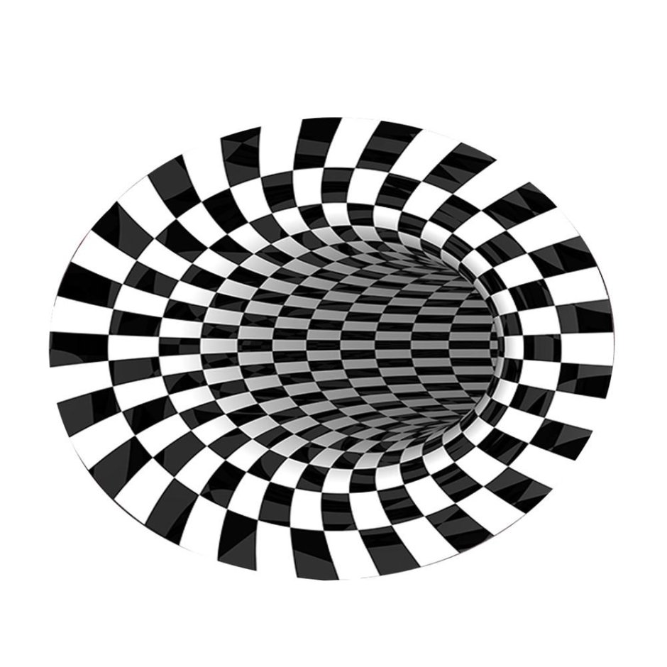 3d ковер с оптической иллюзией