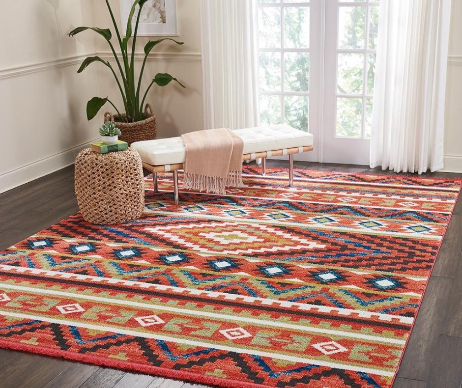 Ковер в этно стиле килим