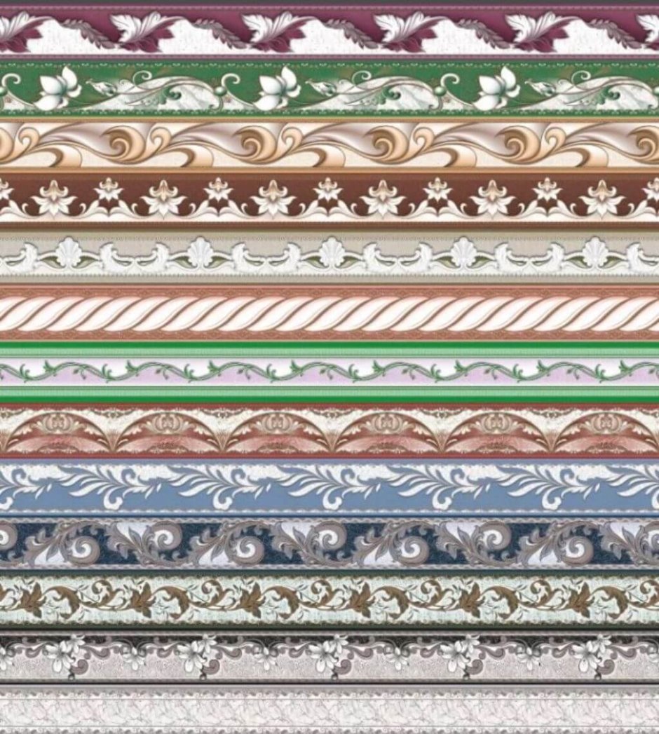 Бумажные бордюры для обоев