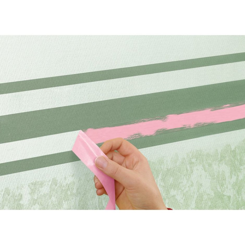Лента малярная розовая tesa, 25 мм x 25 м