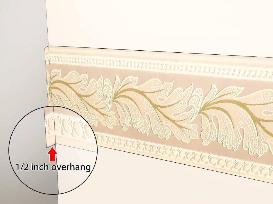 Бордюр между обоями