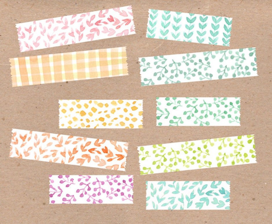 Декоративная лента Washi