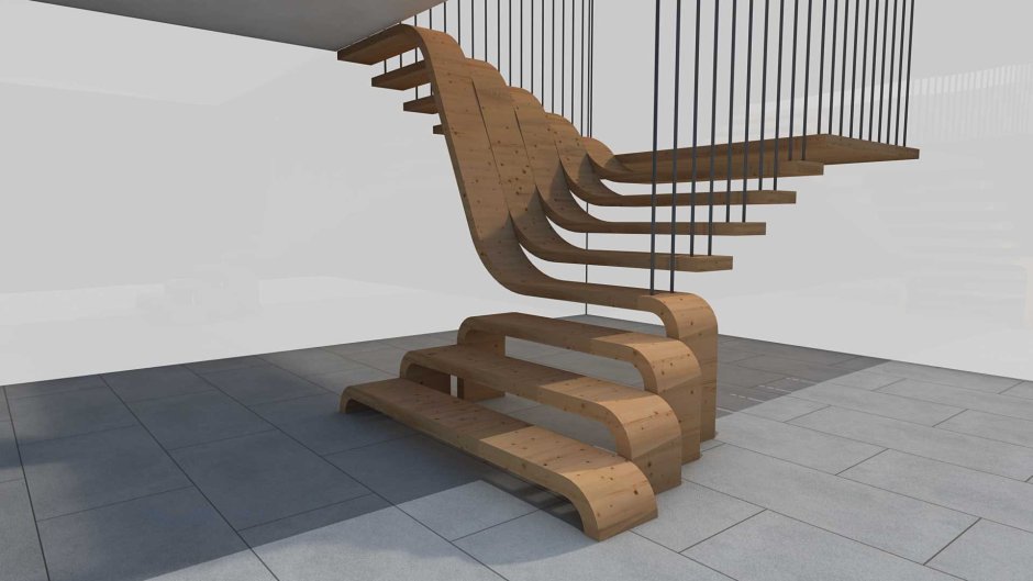 Винтовая лестница в архикад 22