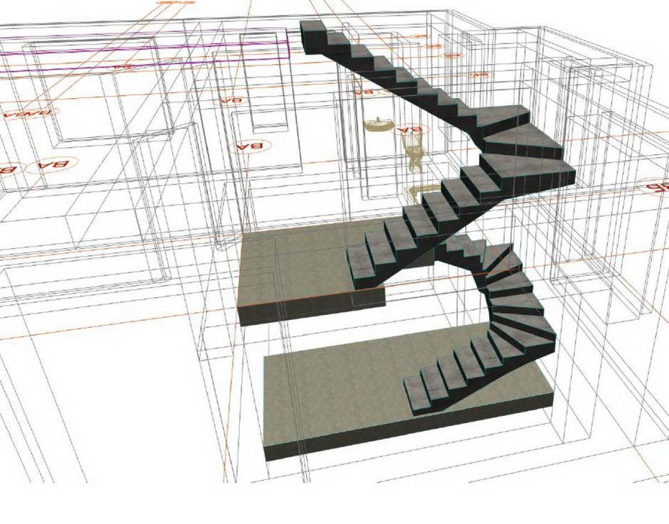 Проектирование лестниц