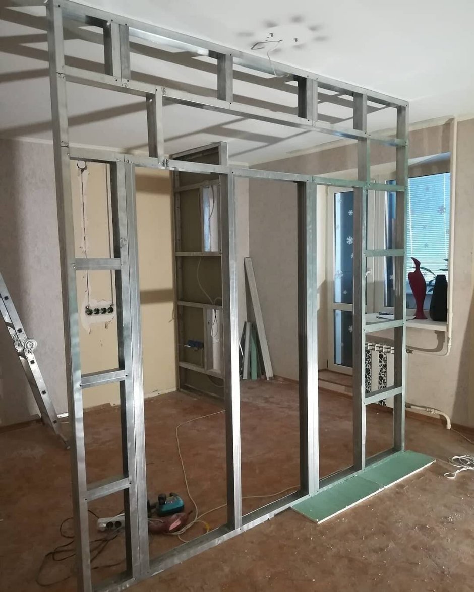 Металлопрофиль для ГКЛ каркас