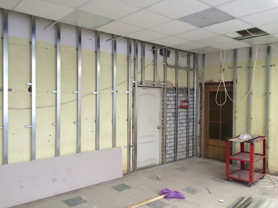 Металлопрофиль для ГКЛ каркас