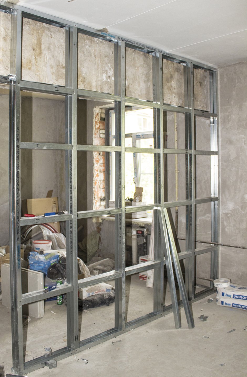 Закладные в металлопрофиль для ГКЛ