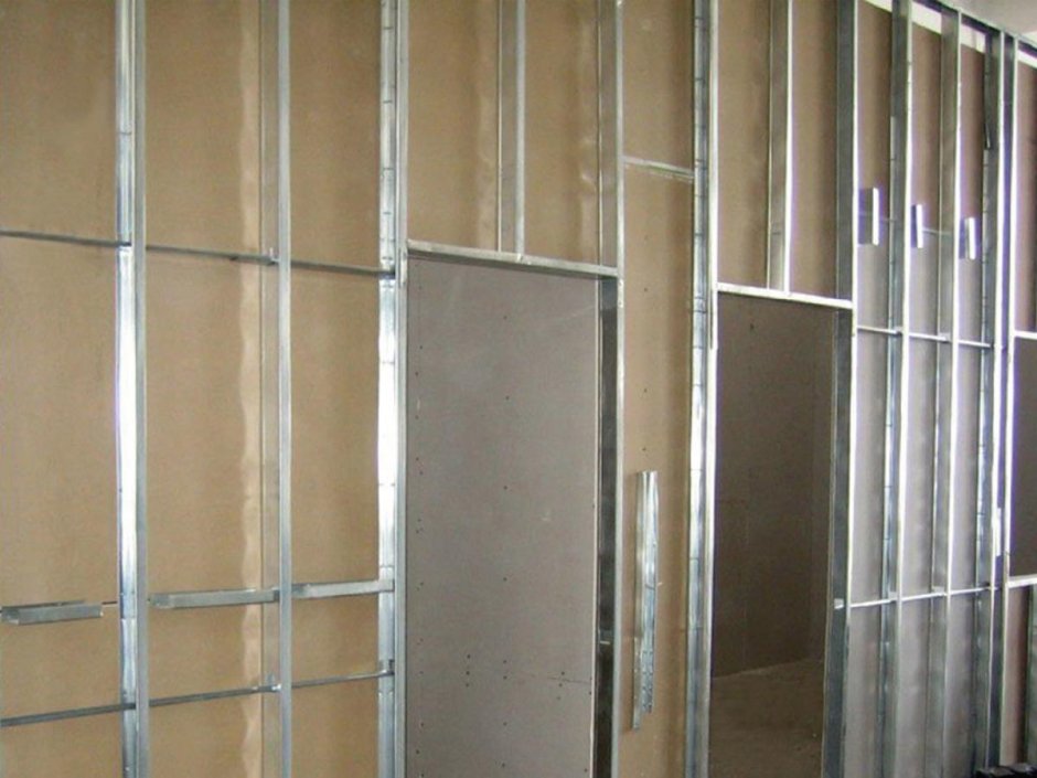 Каркас для ГКЛ стены