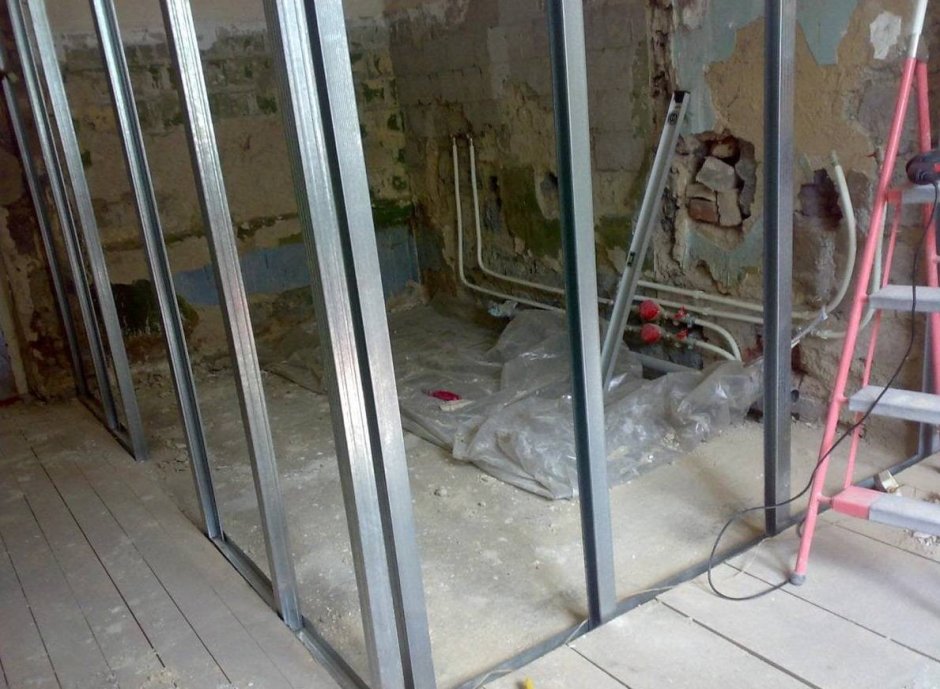 Стоечные профили перегородки Кнауф