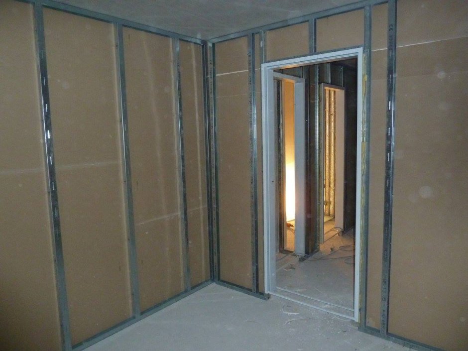 Металлопрофиль для ГКЛ каркас