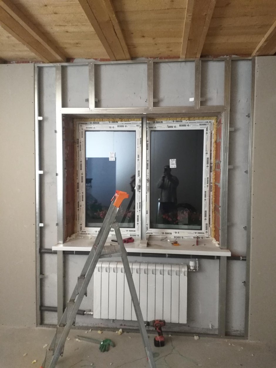 Перемычки в каркасе для гипсокартона