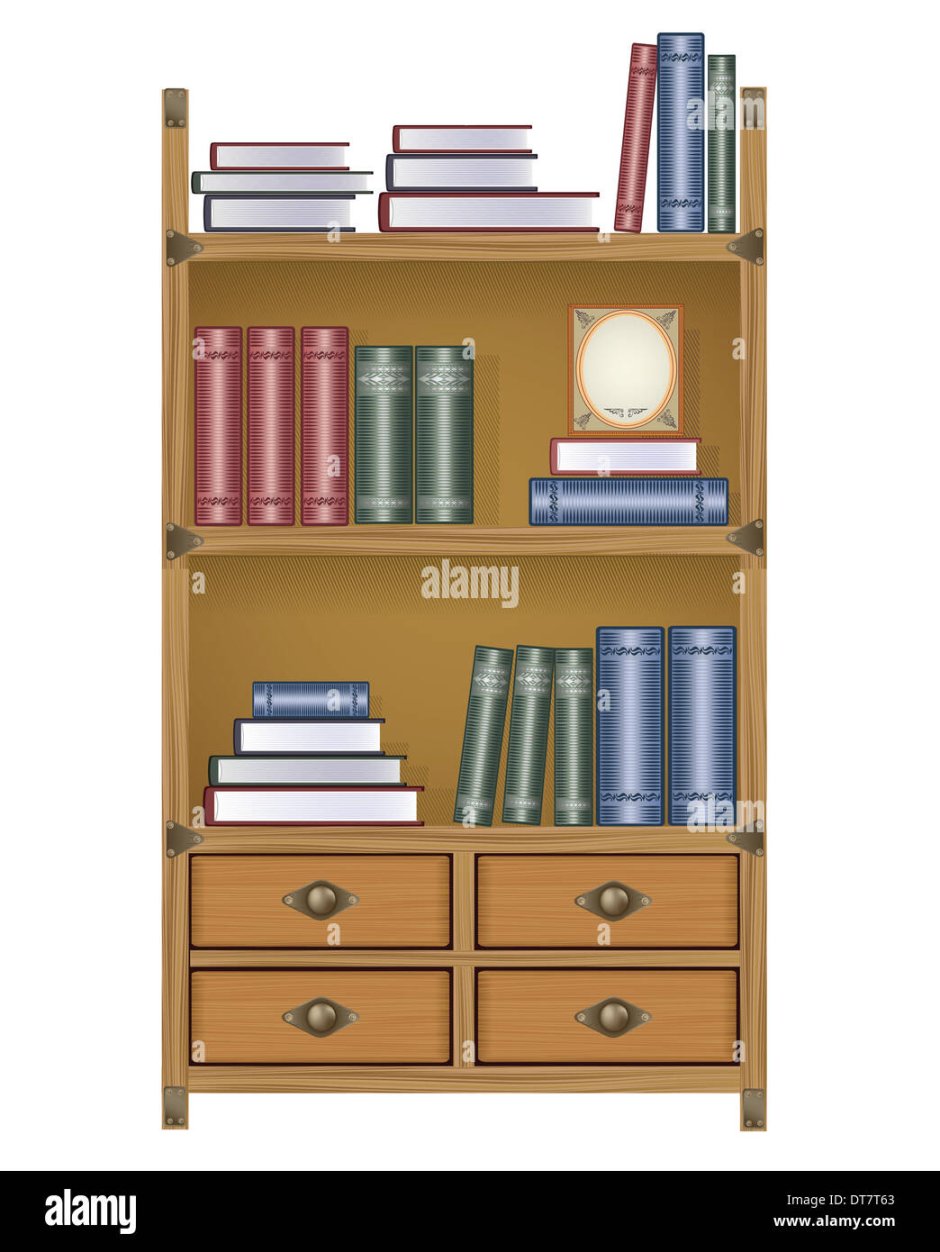Книжный шкаф мультяшный