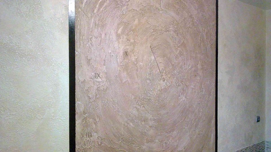 Отделка декоративной штукатуркой