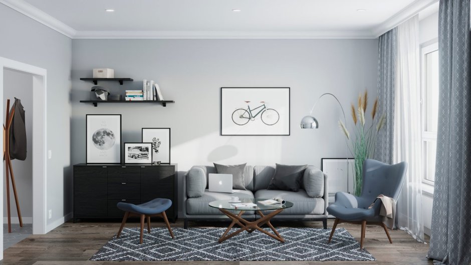 Пастельные цвета для стен