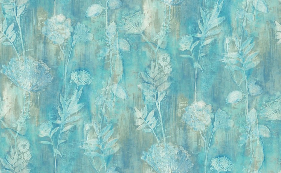 Гостиная в бирюзовом цвете