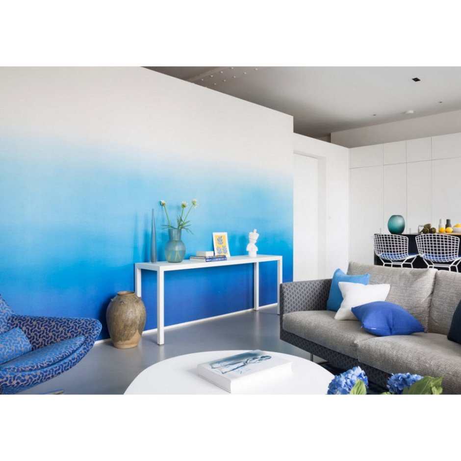 Спальня в цвете Тиффани