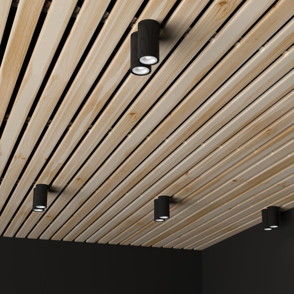 Монтаж светильника в реечный потолок