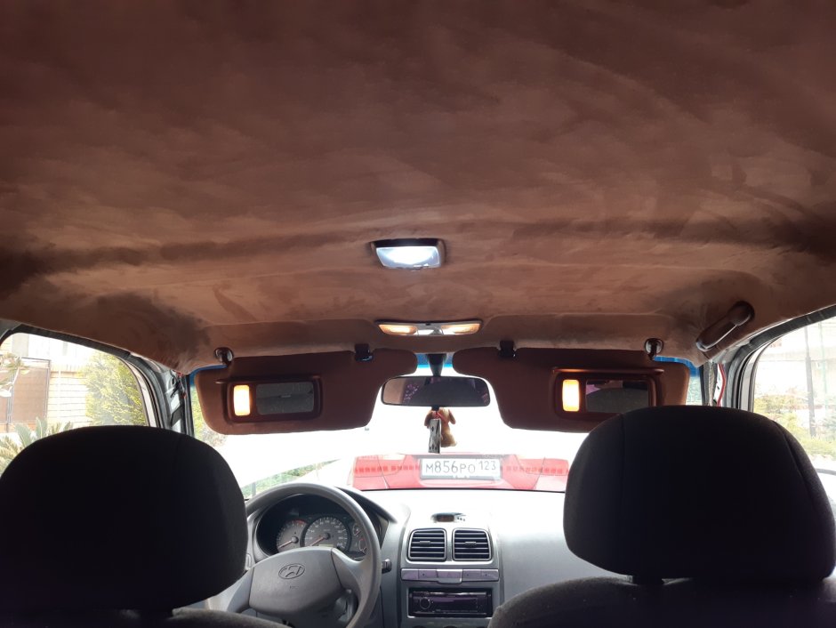 Infiniti qx70 чёрный потолок алькантарой