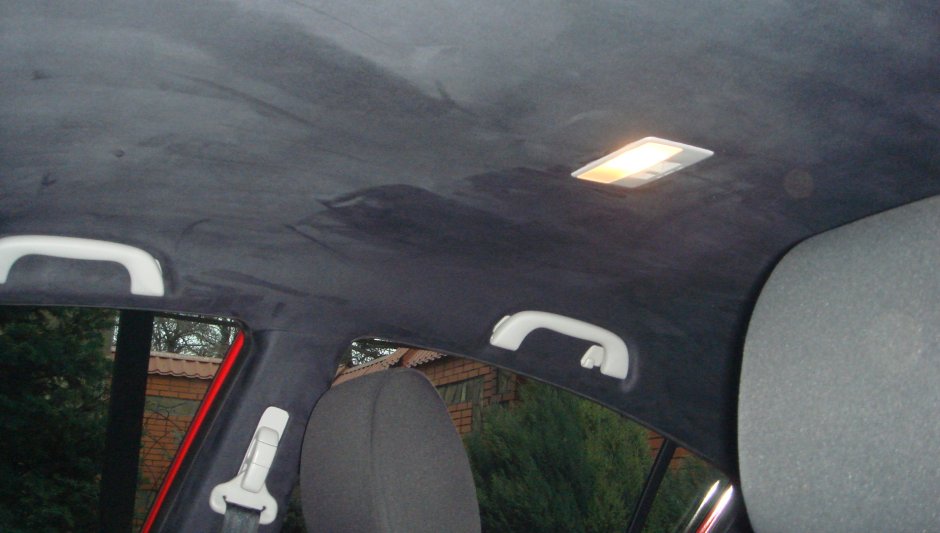 Черный потолок Инфинити qx70