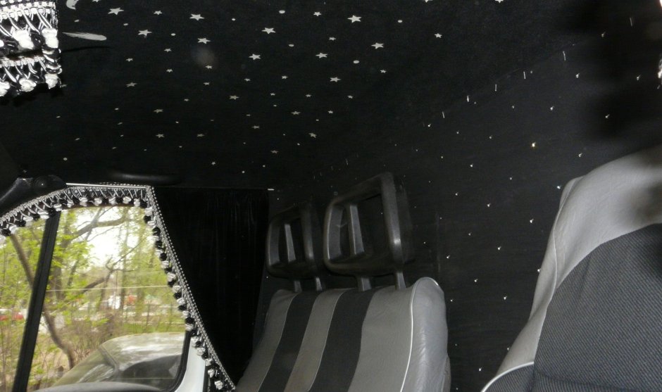 Hyundai Elantra HD черный потолок