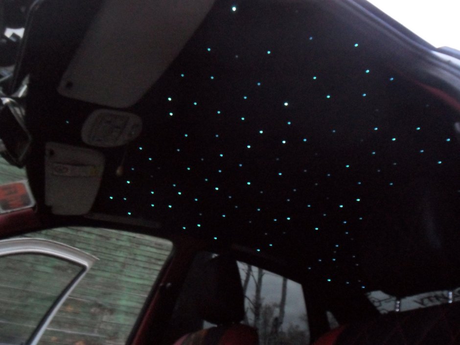 Черный потолок BMW e92