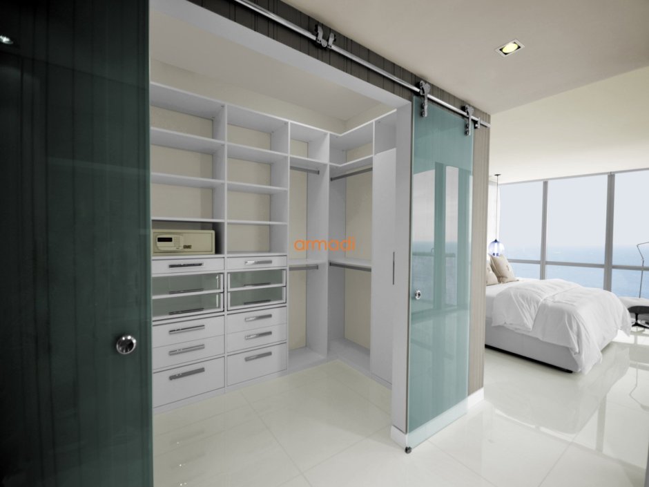 Перегородки лофт с фрамугой