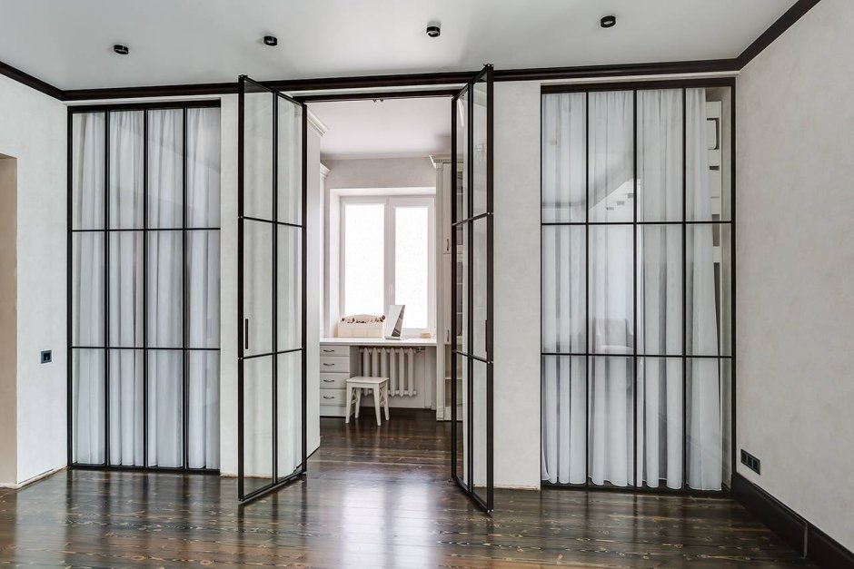 Раздвижные акустические перегородки NAYADA-Hufcor h100