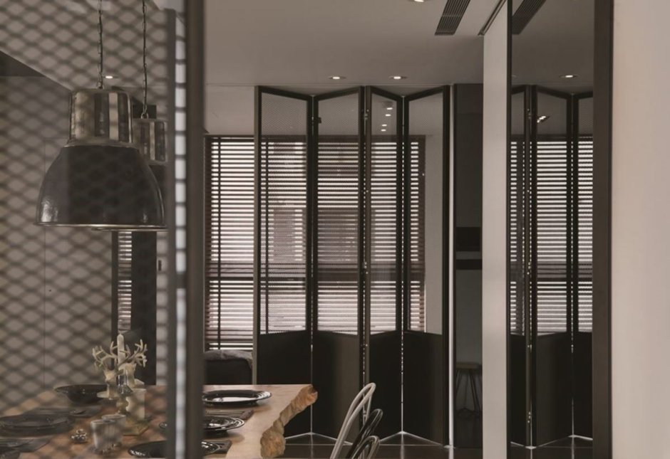 Межкомнатная дверь раздвижная складная