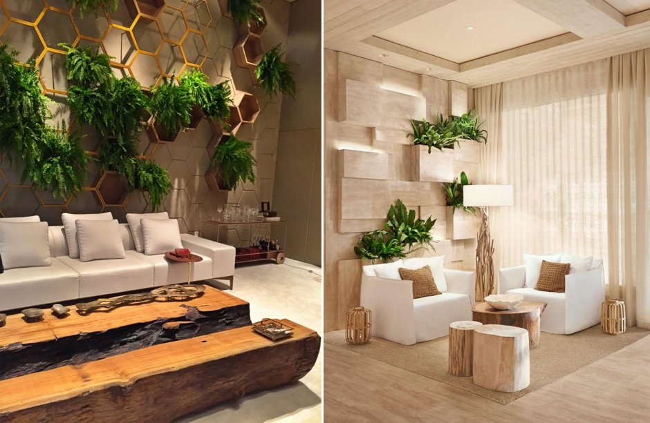 Деревянный декор на стену