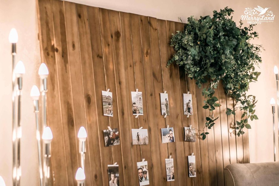 Оригинальный декор стен