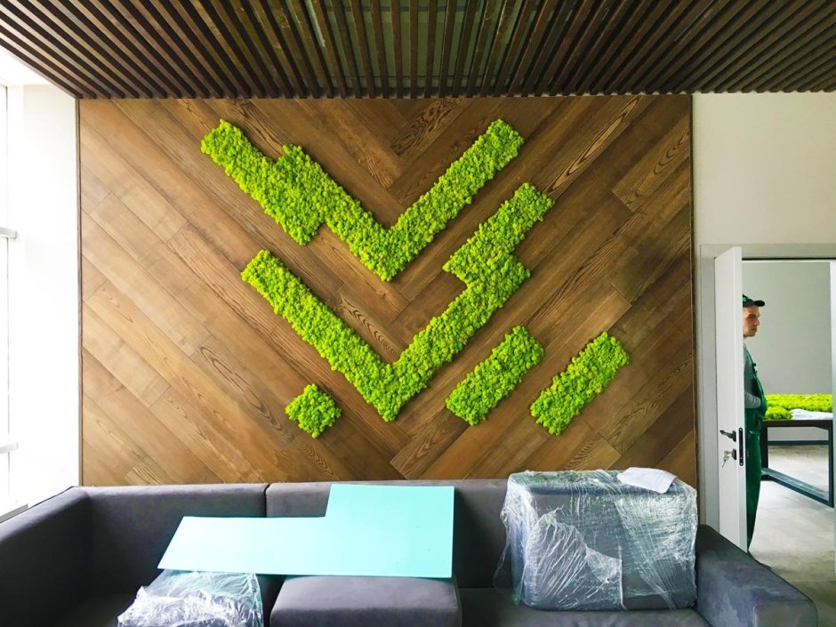 Декор из деревянных досок