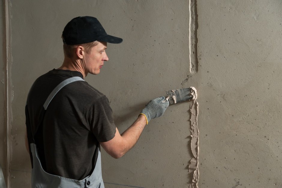 Штукатурка по маякам