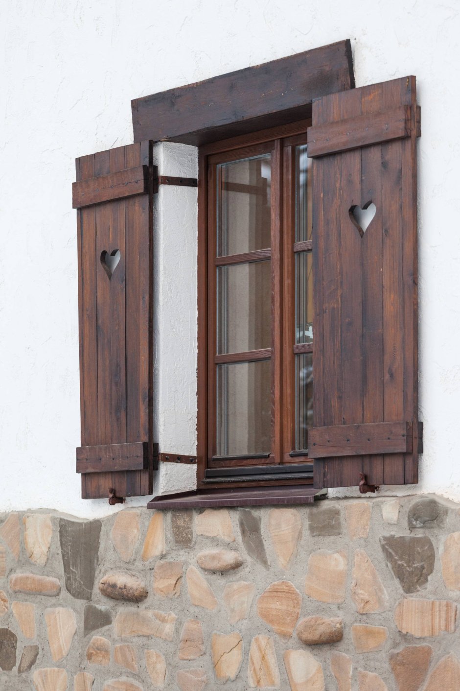 Ставни на окна деревянные под старину