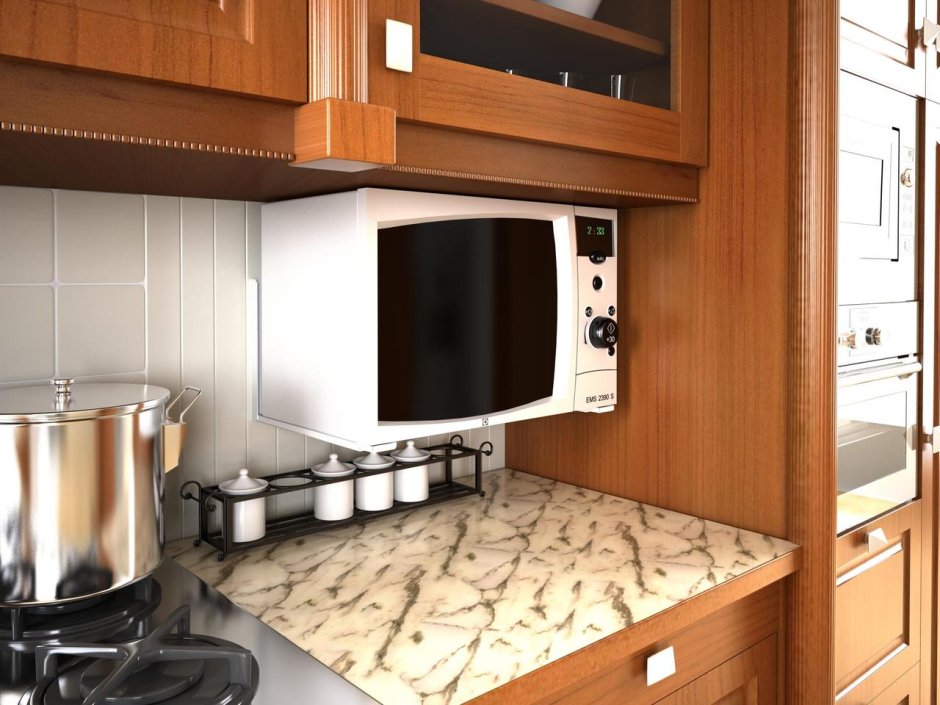 Холодильник под подоконником