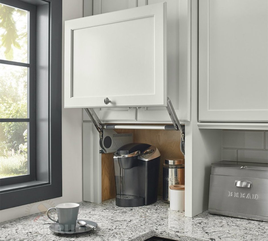 Встраиваемая микроволновка в интерьере