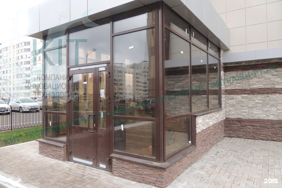 Алюминиевое окно 900x1350 мм.